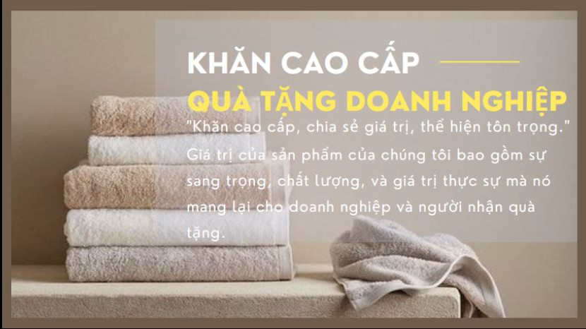 khăn bông cao cấp Motta
